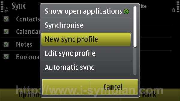 gsyncml-04-newsyncprofile